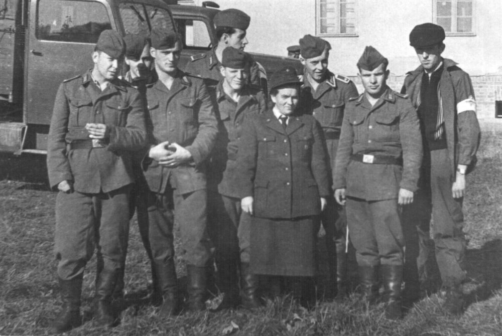 Altes Foto aus den 50er Jahren von den Anfängen in Eggesin (01)