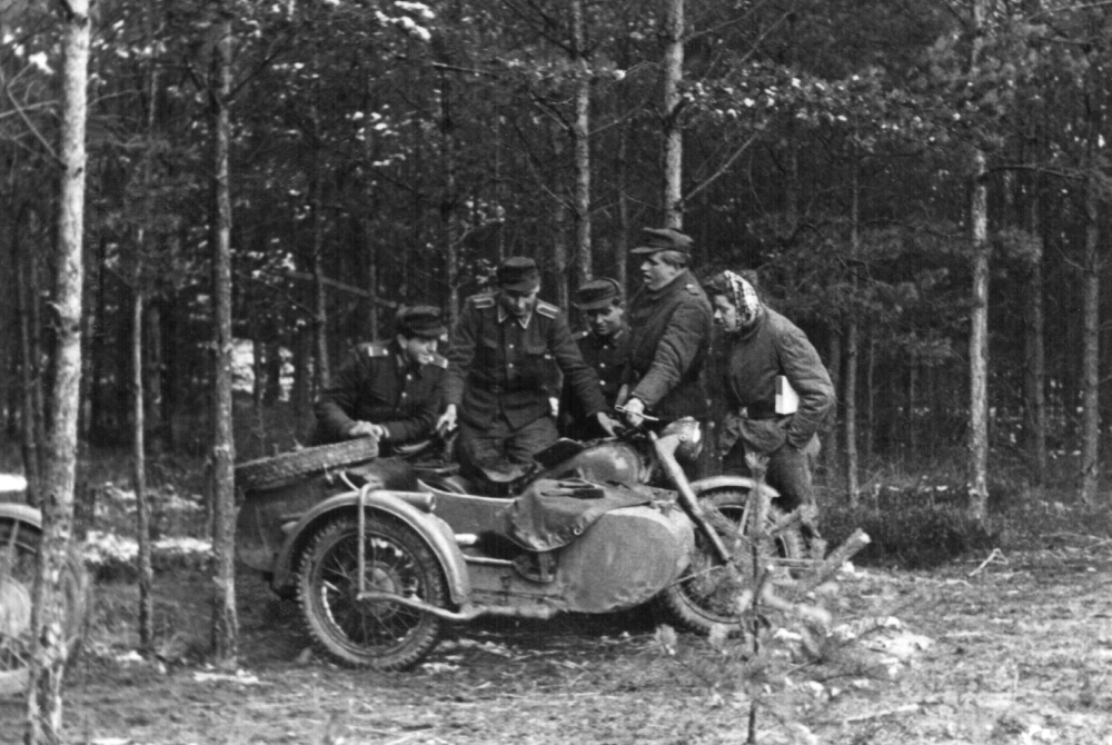 Altes Foto aus den 50er Jahren von den Anfängen in Eggesin (04)